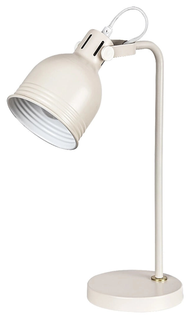Lampada da scrivania industrial beige E14 Flint 2241 Rabalux