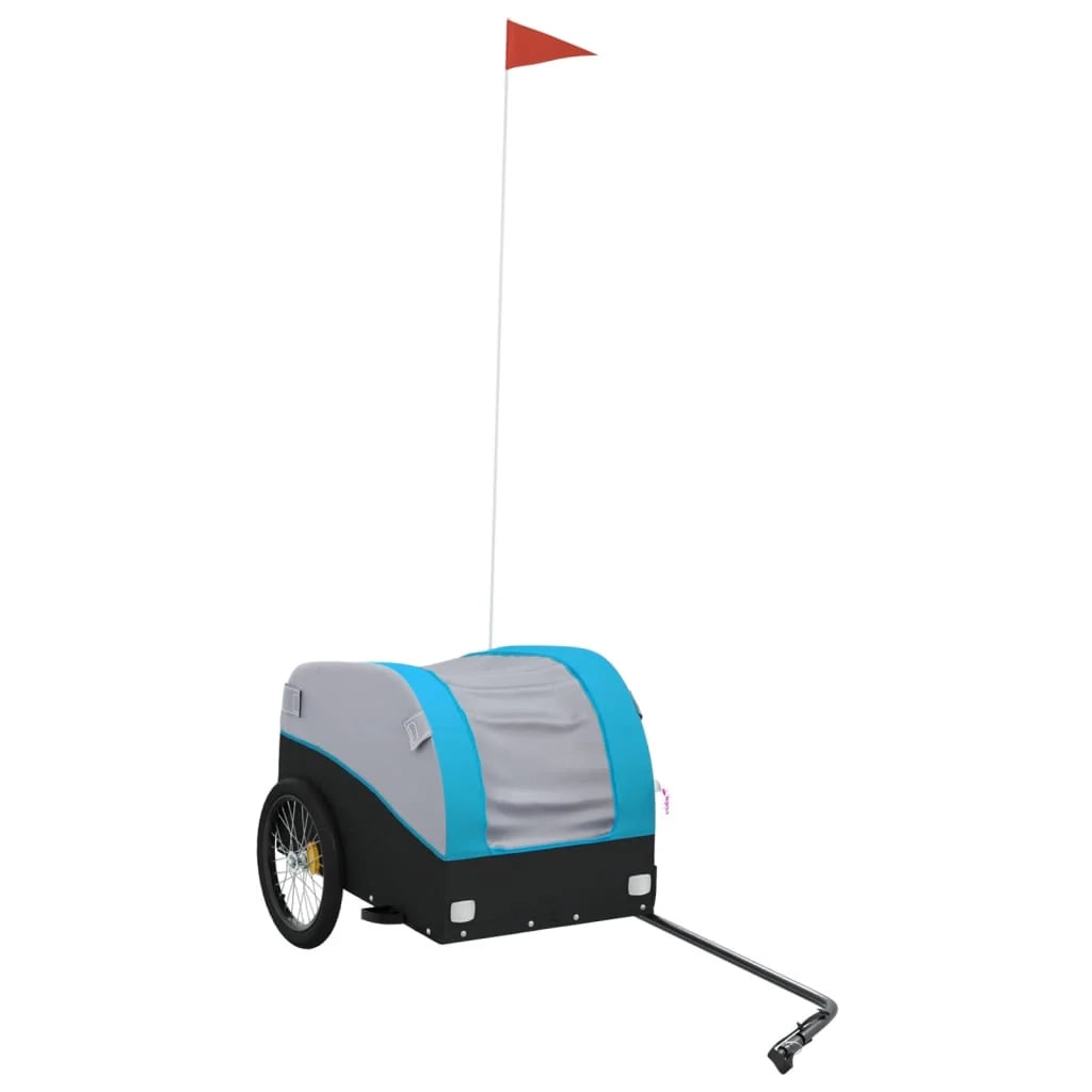 Rimorchio per trasporto biciclette 30 kg ferro blu 02_0044086