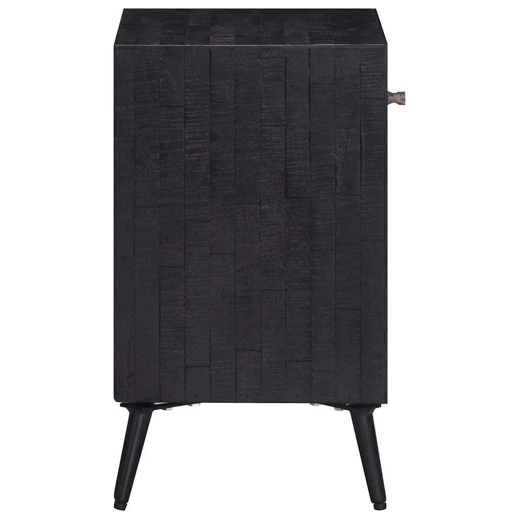 Comodino-Tavolino da notte 40x30x50 cm in Legno Massello di Teak