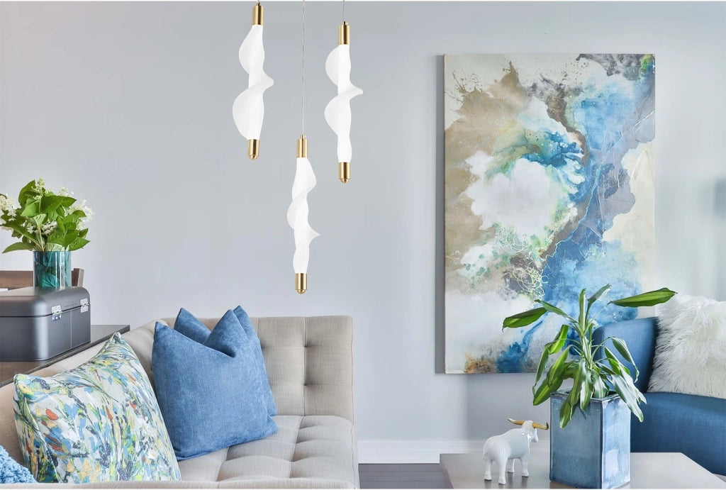 Lampada G009-3cpr White/gold