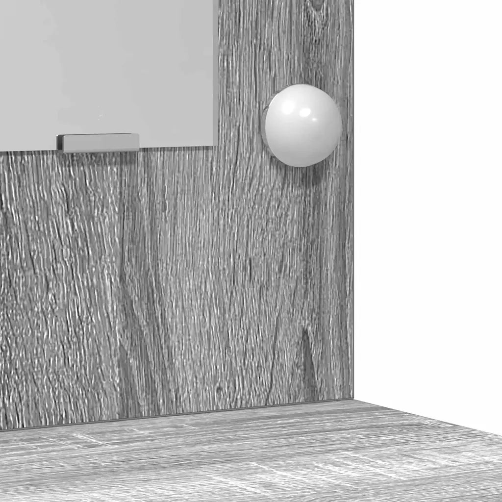 Tavolo da Trucco con cassetto Grigio chiaro 78.5 x 41 x 135 cm 3334196