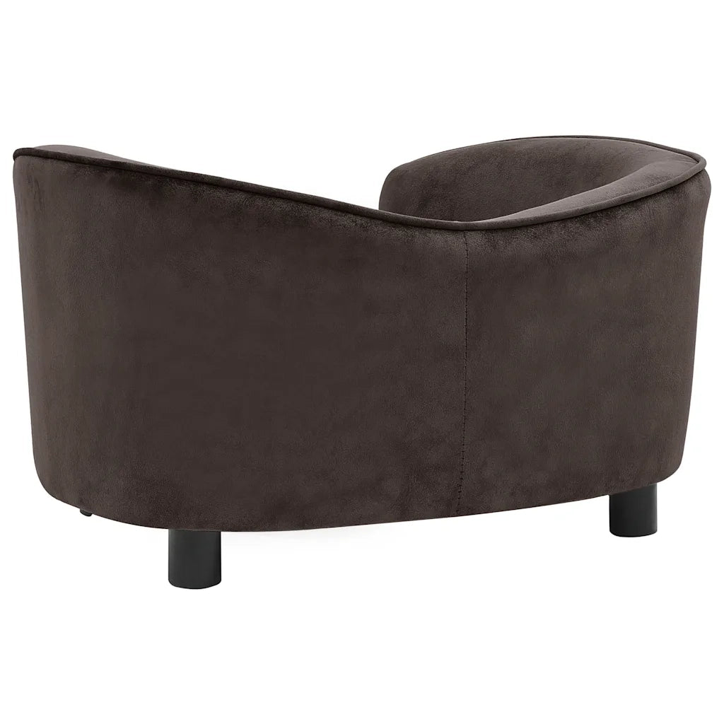 Divano per Cani Marrone 69x49x40 cm in Peluche cod mxl 53777