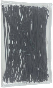 Caviatori in acciaio inossidabile da 300 mm - 120 pezzi - Resistenza al taglio 22 kg - Duraturo - Resistente ai raggi UV - Materiale più resistente - Cinture per cavi