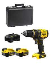 Trapano a Percussione STANLEY FatMax SFMCD721M2K (2 x 4,0 Ah + Caricabatteria + Valigetta)