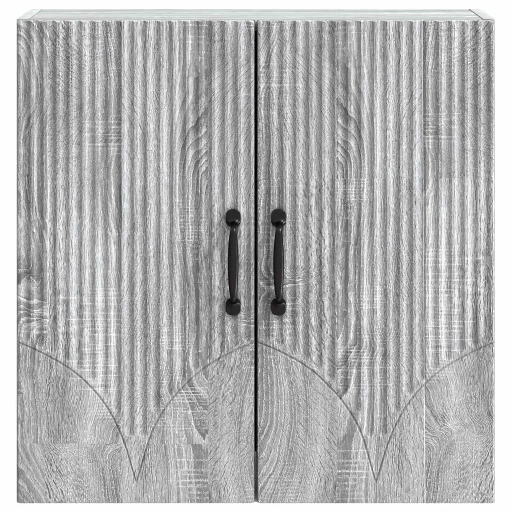 Mobiletto a muro Sonoma grigio 59 x 31 x 60 cm 898921