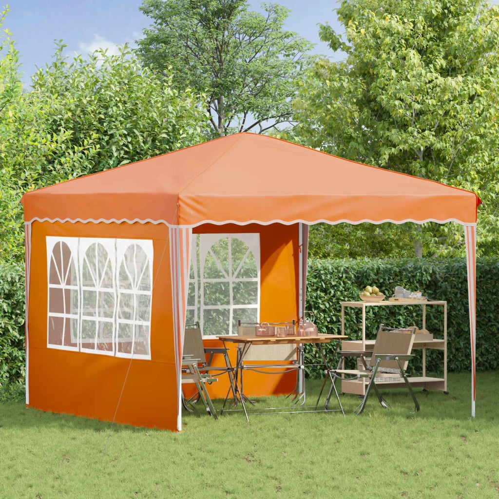 Tenda per feste a pop-up Arancione 288 x 288 x 245 cm 42019767