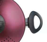 Pentola Pastì in Alluminio Ø 20 cm Antiaderente Induzione Coperchio Colapasta Silex Onion