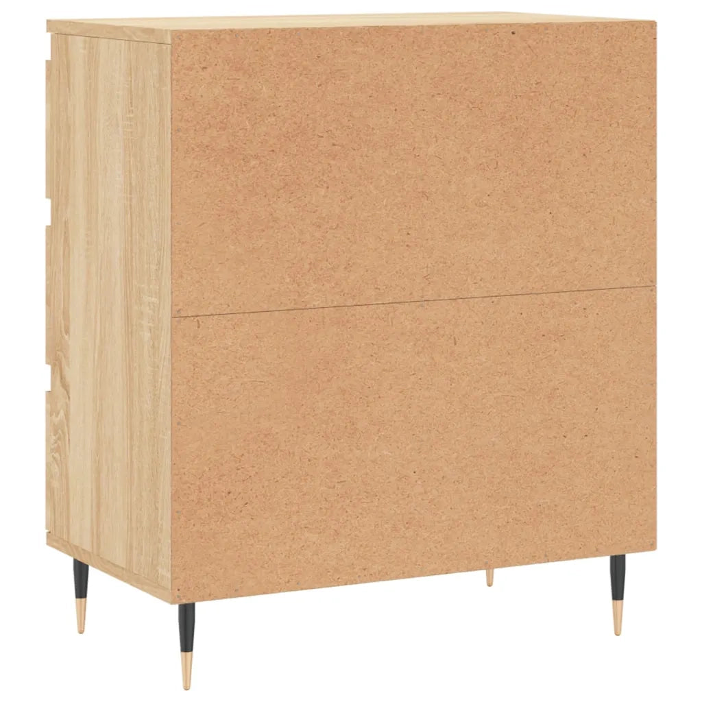 vidaXL Credenza Rovere Sonoma 60x35x70 cm in Legno Multistrato
