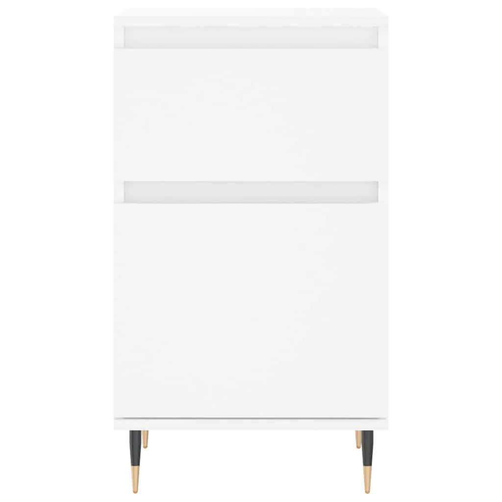 Buffet credenza cassettiera mobiletto mobile contenitore organizer per cucina soggiorno salotto 40 x 35 x 70 cm legno ingegnerizzato bianco 02_0030304