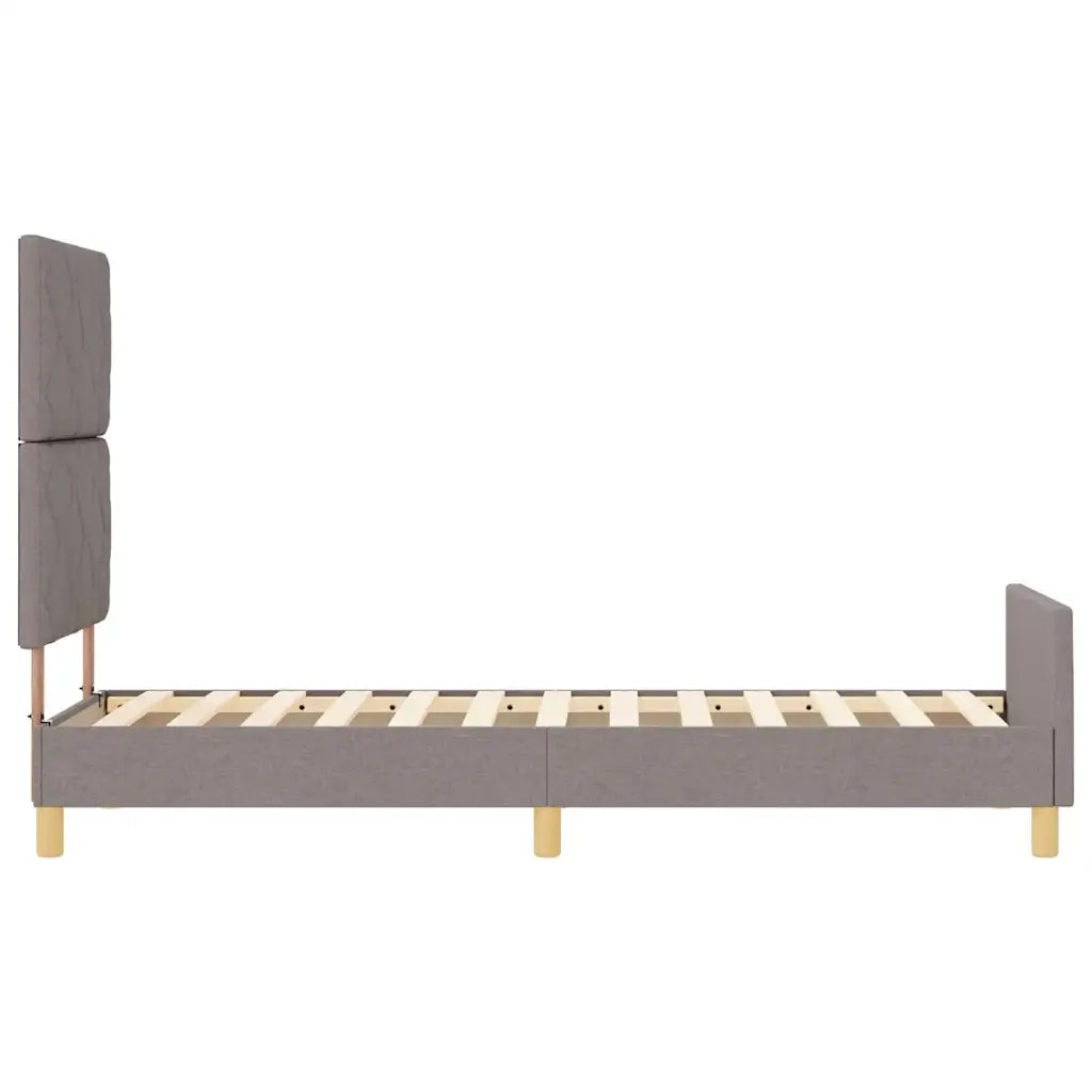 Struttura del letto con testiera Talpa 80 x 200 cm Tessuto 3344764