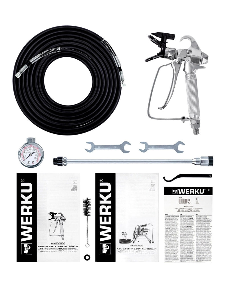 Apparecchiatura elettrica airless 1,8 L WERKU