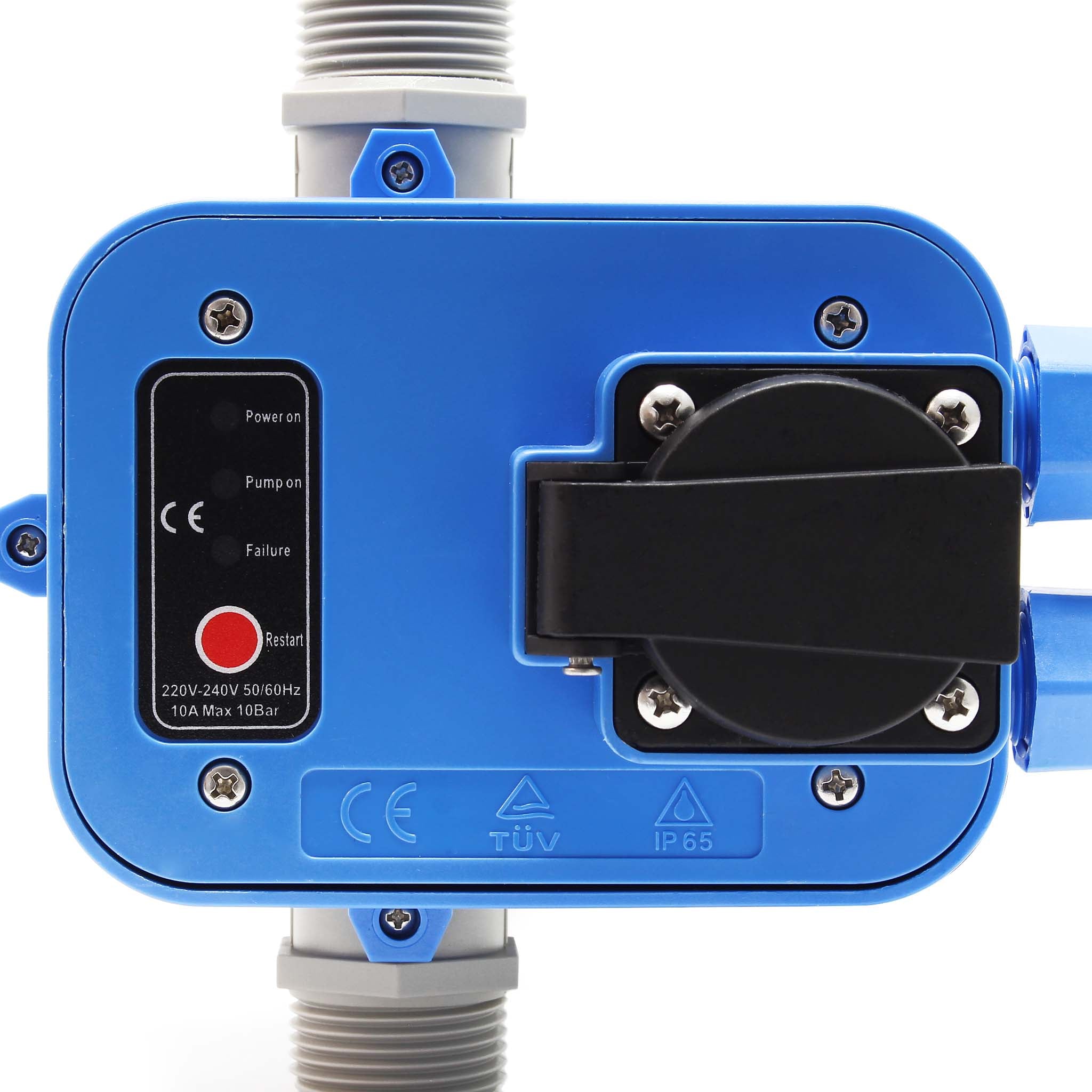 Pressostato EPC-1.1 230V con presa per pompa autoclave elettropompa domestica monofase