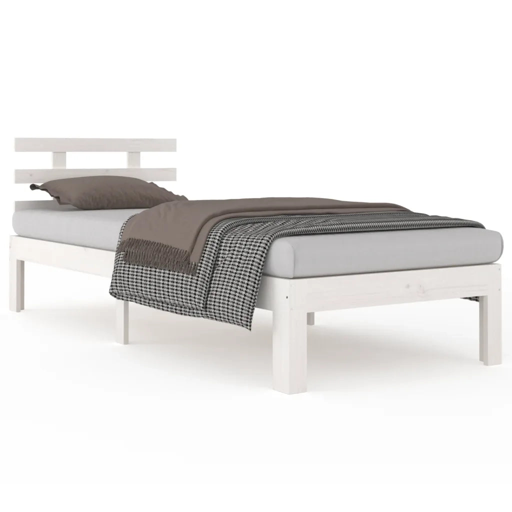 Giroletto Bianco in Legno Massello 90x200 cm cod mxl 58812