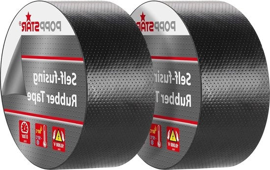 Tape di isolamento universale autoadesivo - Afdichtingstape 5m x 38mm x 0.76mm nero