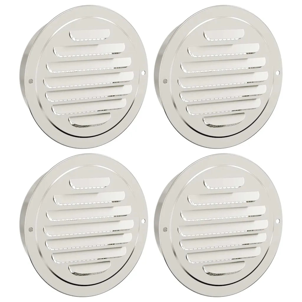 Coperture per ventilazione d'aria 4 pz Argento 125 mm CFW8678039