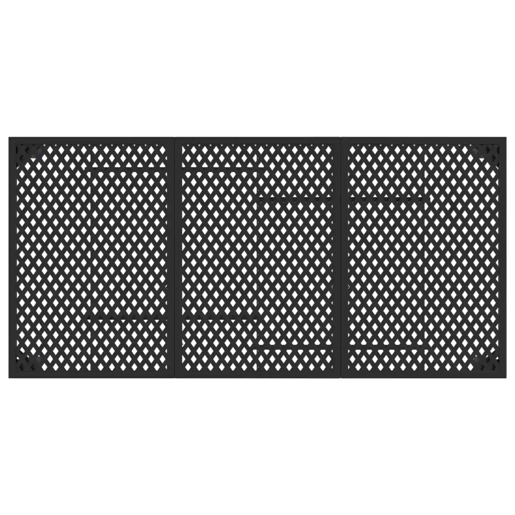 Set Mobili da Esterno 5 pz Antracite Acciaio 3422872