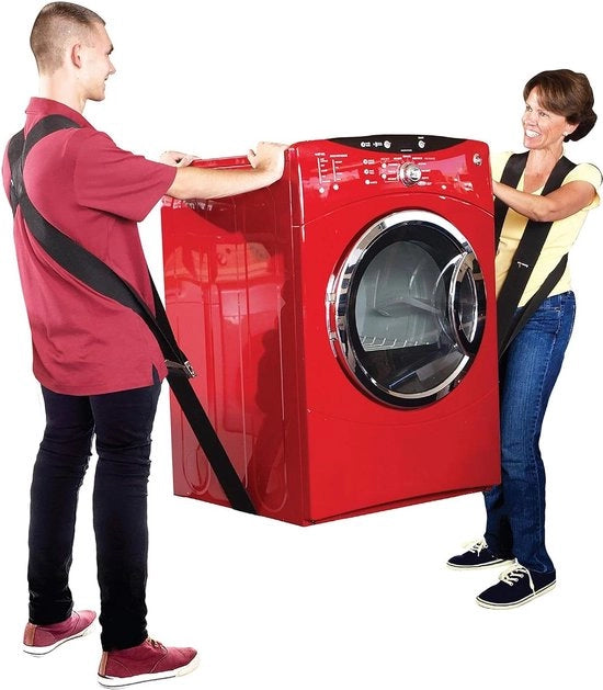 Carrello a spalla per due persone - sollevamento ergonomico - 370 kg - 365 m - mobili e elettrodomestici