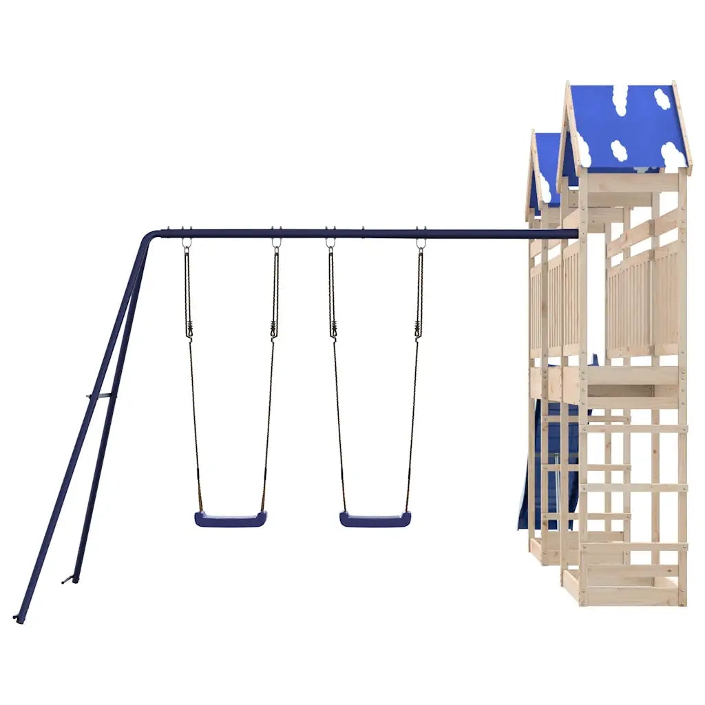 Set da Gioco da Esterno in Legno Massello di Pino 3279040