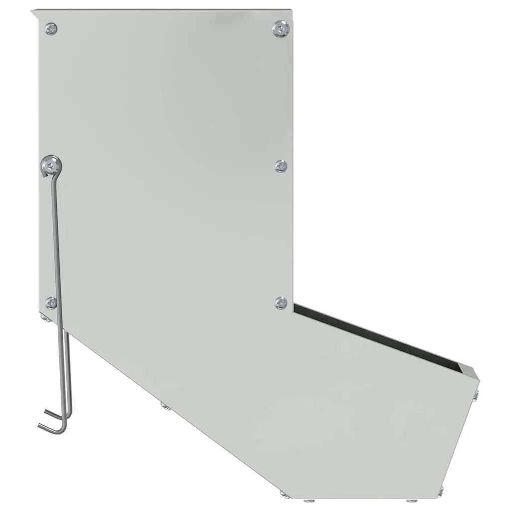 Mangiatore per conigli Argento 12,5 x 26 x 28,5 cm CFW3269441