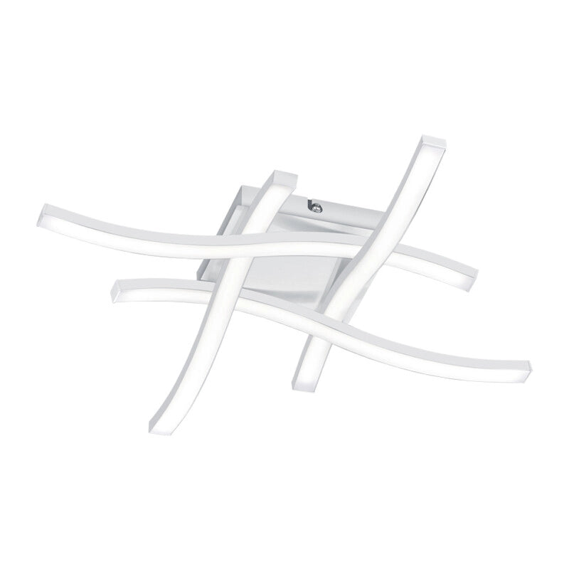 PLAFONIERA LED ROUTE BIANCO 4 LUCI X 5W 4000K