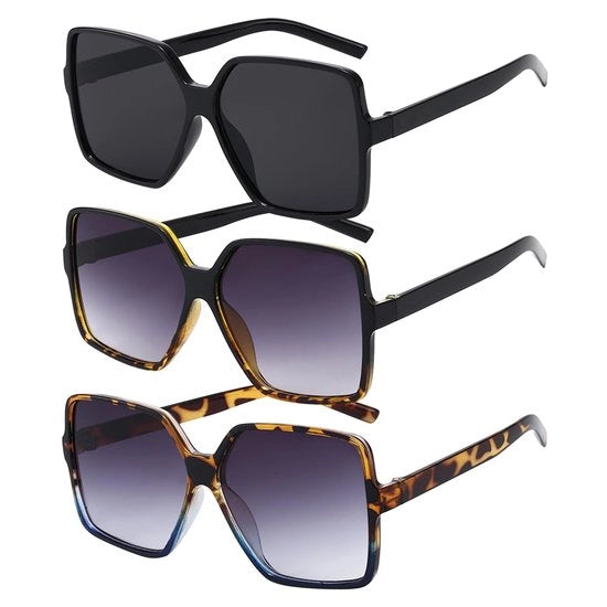 Zonnebrille per donne con protezione UV400 - Design elegante - Lenti AC di alta qualità - Retro/Rond - Protezione polarizzata - Vintage