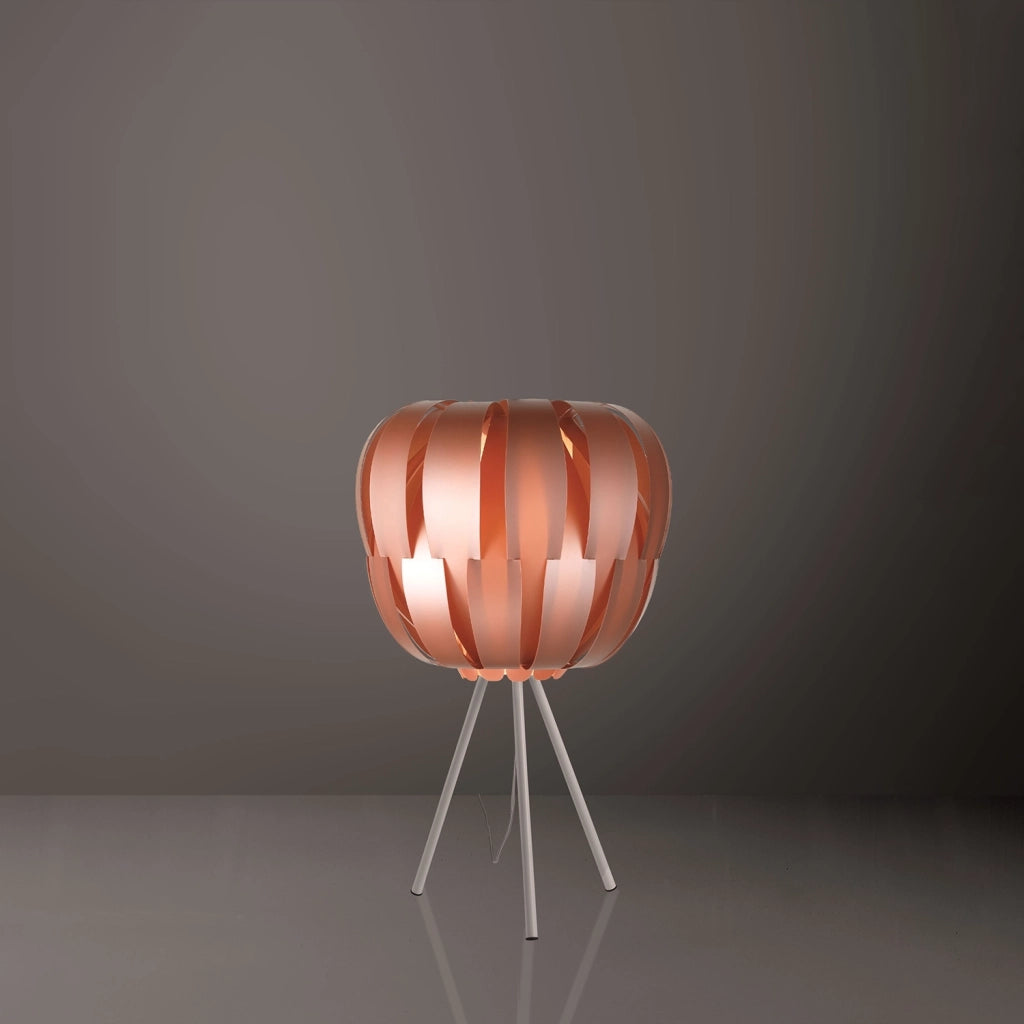 Lampada Da Scrivania-Ufficio Moderna Queen Polilux ® Rame E Metallo 1 Luce E27