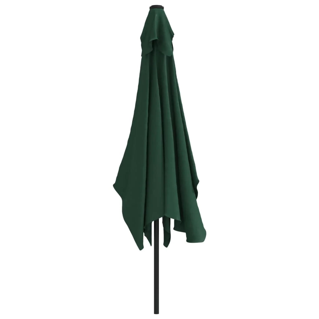 Ombrellone rettangolare verde 200 x 300 cm 02_0008032