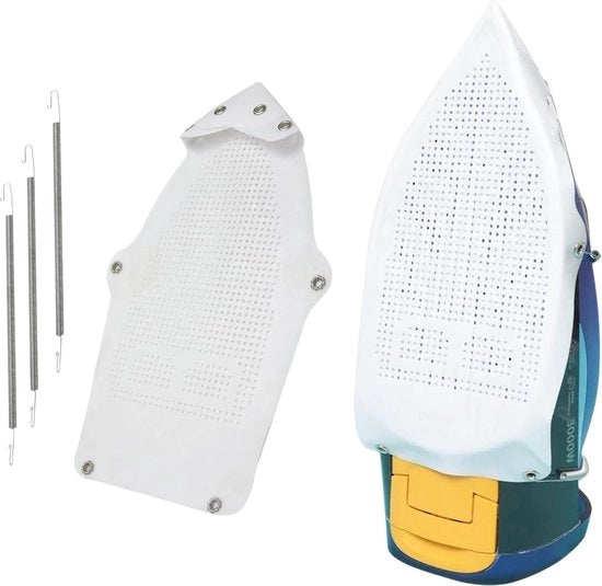Copertura per Ferro - Protettore per Abbigliamento per Piegatura - Prevenzione di Bruciature e Aderenze - Installazione Facile Accessorio per Ferro da Stiro