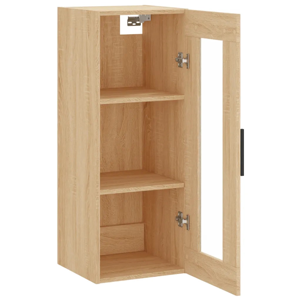 Mobile a Parete Rovere Sonoma 34,5x34x90 cm 828935