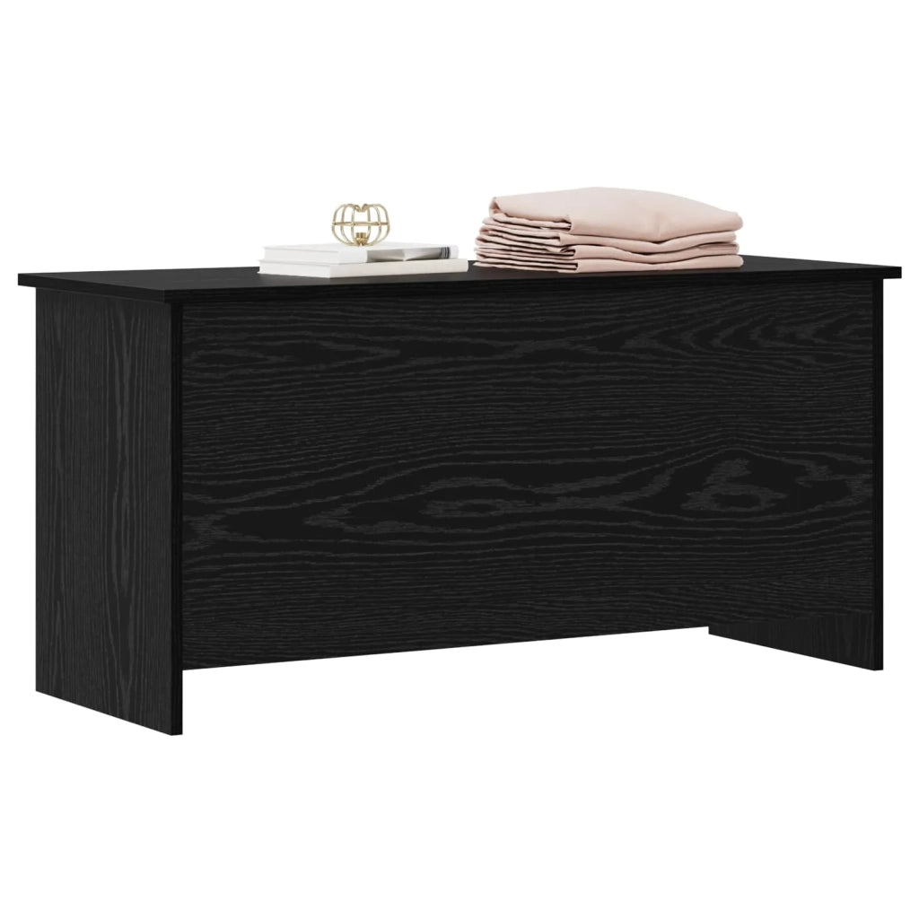 Cassa di stoccaggio Rovere Nero 100 x 40 x 50 cm 8011268