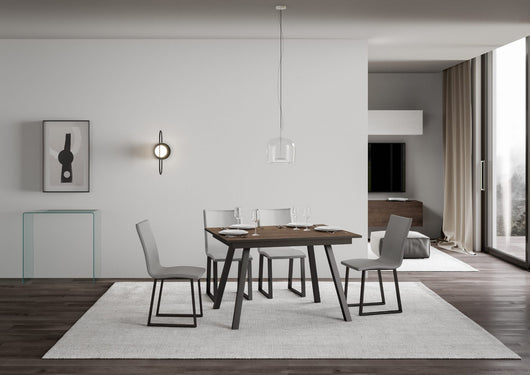 Tavolo Allungabile 120-180x90x74 cm Mirhi piano Noce