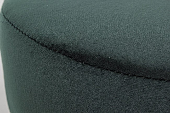 Set 2 Sgabelli  34x34x38 cm in Velluto Adeline Jungle