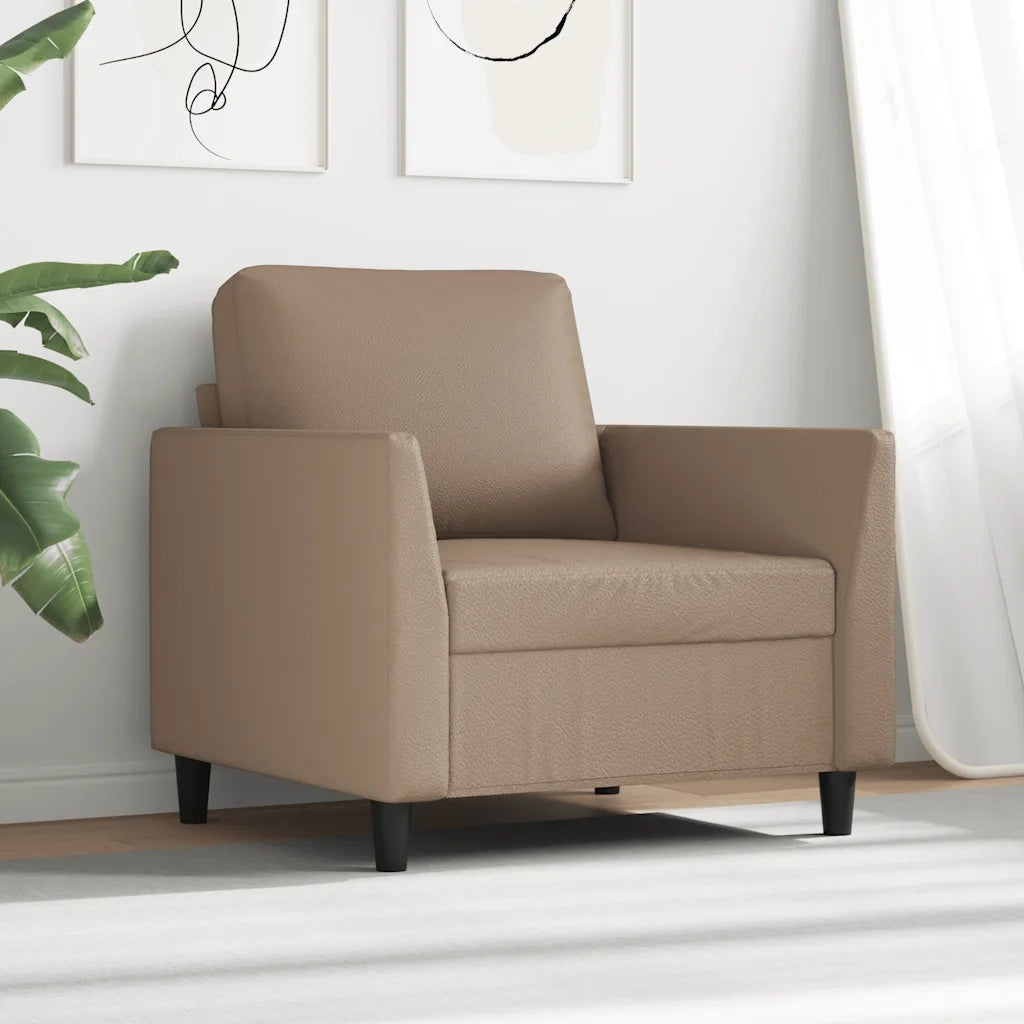 Poltrona-Divano Sedia Cappuccino 60 cm in Similpelle 102953