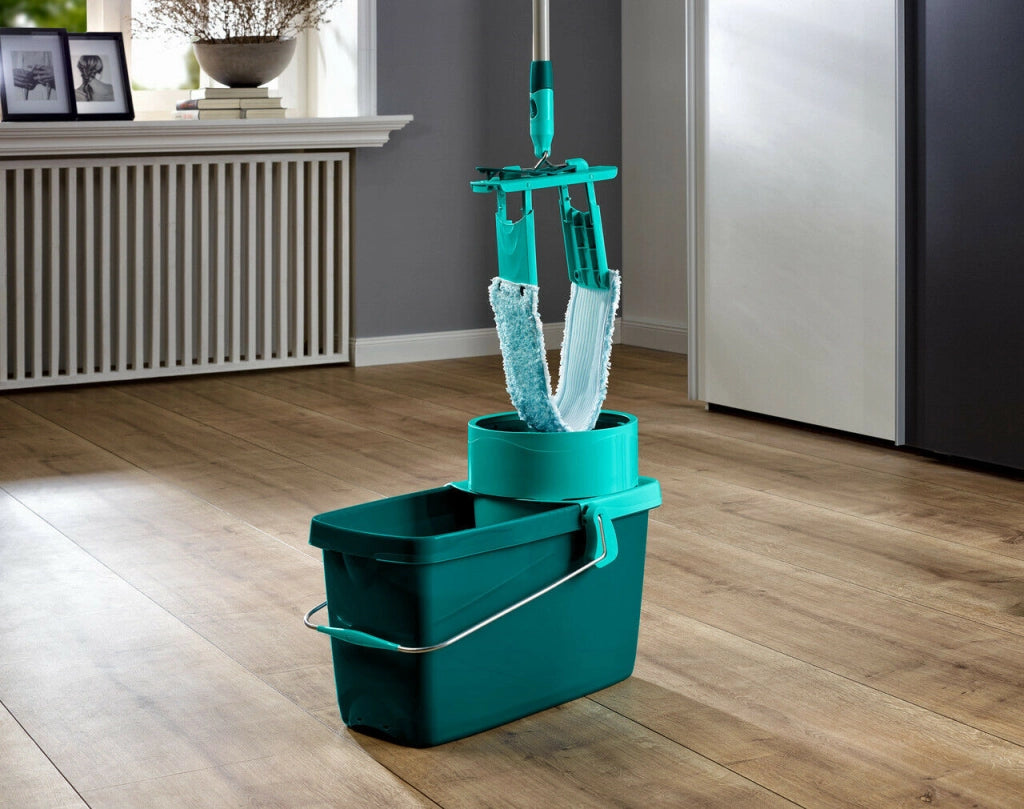 Set Pulizia Pavimenti Parquet Lavapavimenti Mocio Clean Twist System M Leifheit