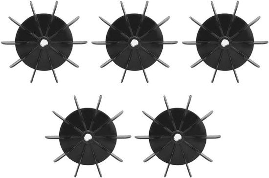 Offerta di Capodanno - Ventilatore a compressore d'aria foglio 13 mm stabile 10 fogli duraturo 5-segmentato per compressori d'aria ruota di transito compressori d'aria