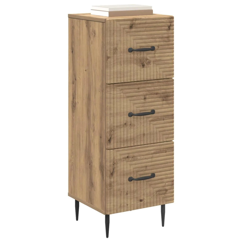 Mobile con Cassetti Rovere Artigianale 33 x 34,5 x 89,5 cm 894854