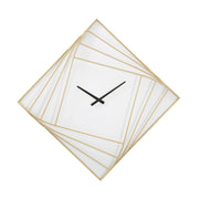 Orologio da Parete VKH280, Oro, Metallo, 85x6x85 cm