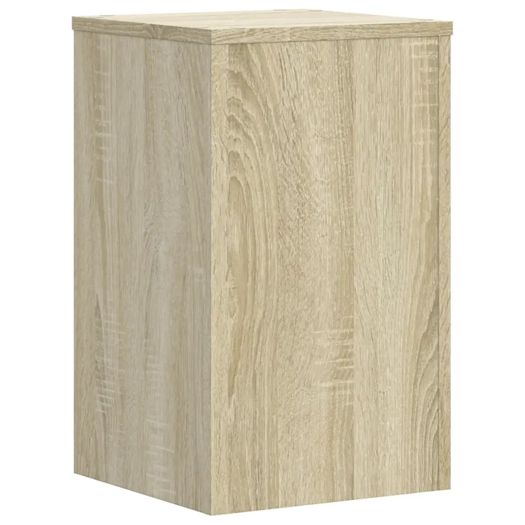 Supporti per Piante 2 pz Rovere 30x30x50 cm in Multistrato 852917