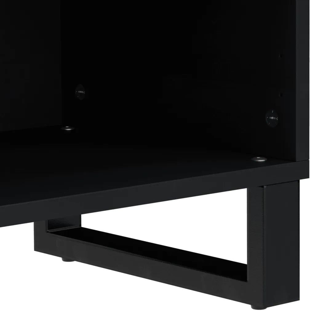 Mobile TV-Mobile per TV-Credenza TV 80x33x46cm Legno Massello Mango e Legno Multistrato 775754