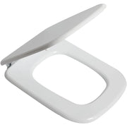 Sedile wc con cerniere cromate interasse 160 mm, copriwater colo