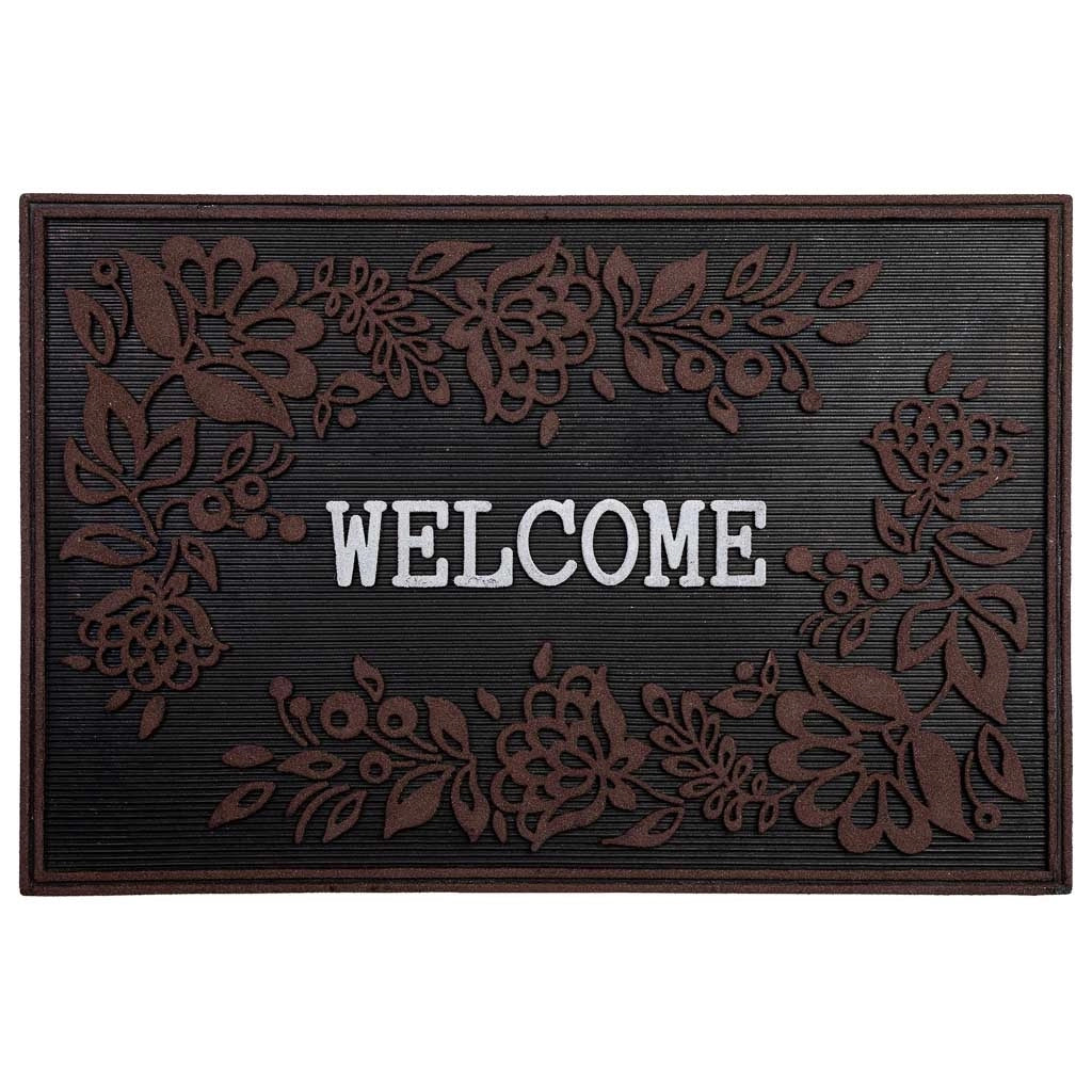 Zerbino gomma con rilievo 40x60