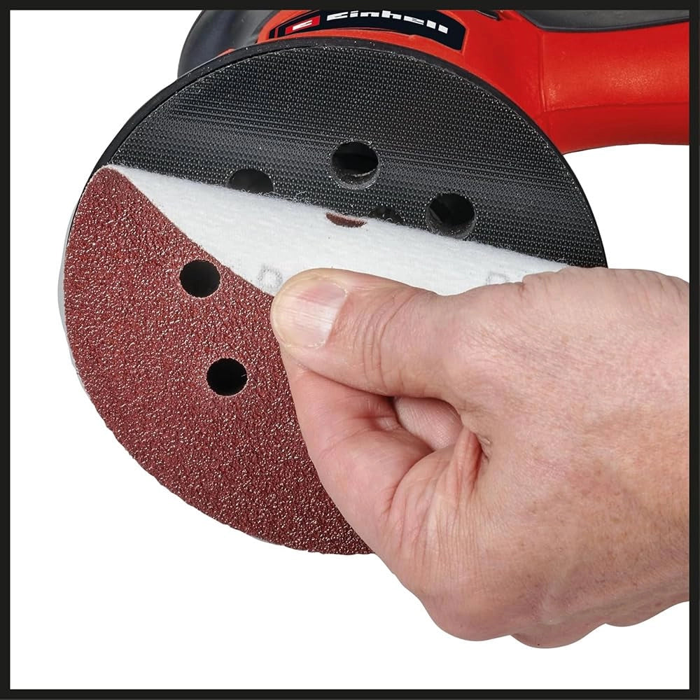 Levigatrice Rotorbitale Einhell Tc Rs 425E 425W Platorello Ø 125 mm
