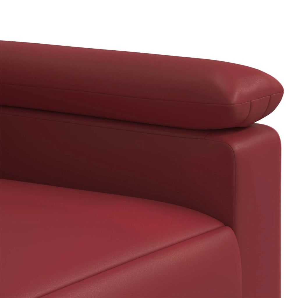 Divano Rosso Vino 91 x 85 x 93 cm Similpelle 42040867