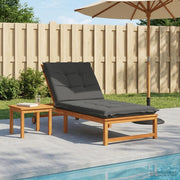 Cuscino per Lettino GEMERT 100% Poliestere Antracite 947439