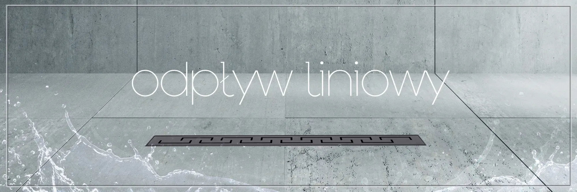 Canalina Di Scarico Rea Greek Pro Black Matt 90