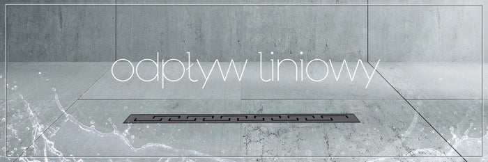 Canalina Di Scarico Rea Greek Pro Black Matt 90