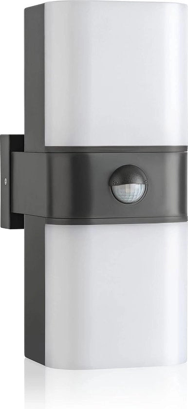 Lampada Esterna a LED con Sensore di Movimento - Lampada da Parete Antracite IP65 20W 1700lm Bianco Freddo