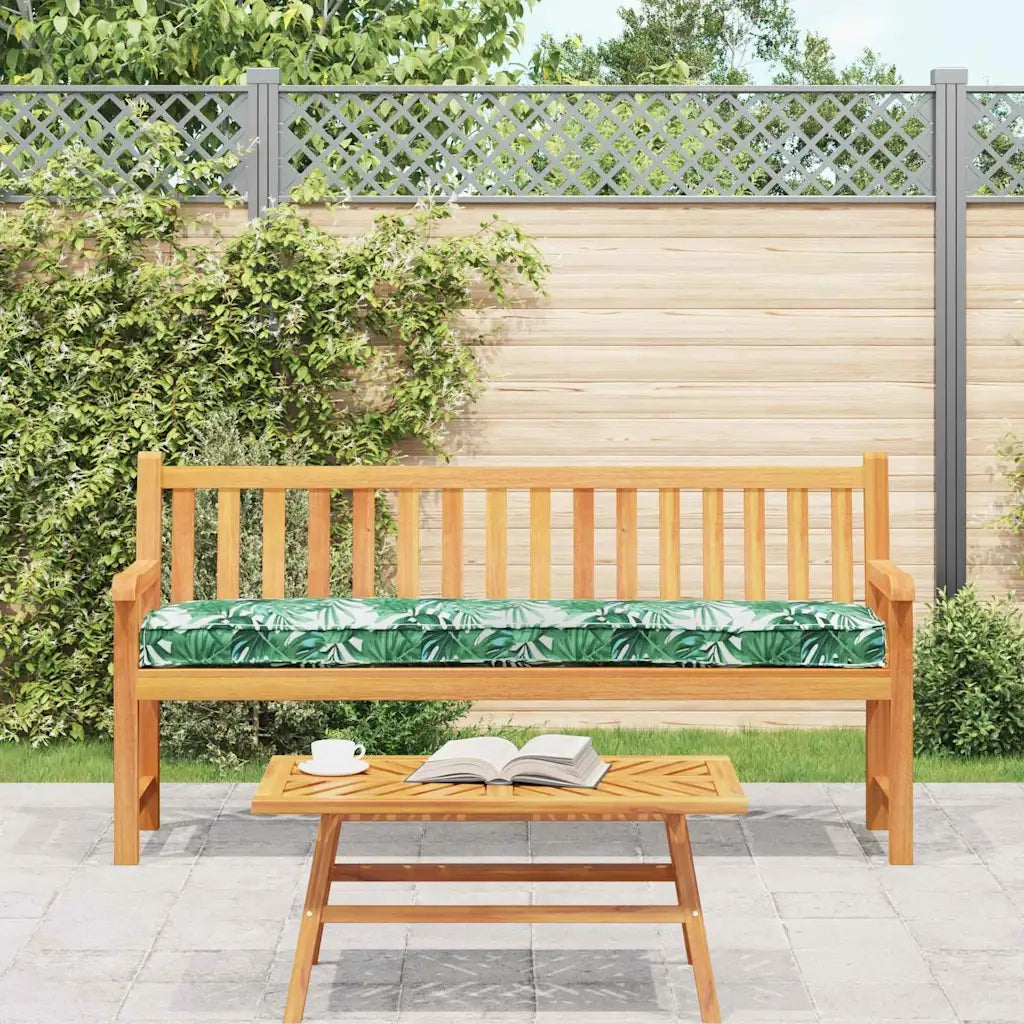 Cuscino per pallet Motivo Foglia 200 x 40 x 8 cm Tessuto Oxford 42001686