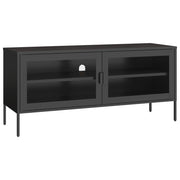 Mobile TV in metallo 120cm nero TOM