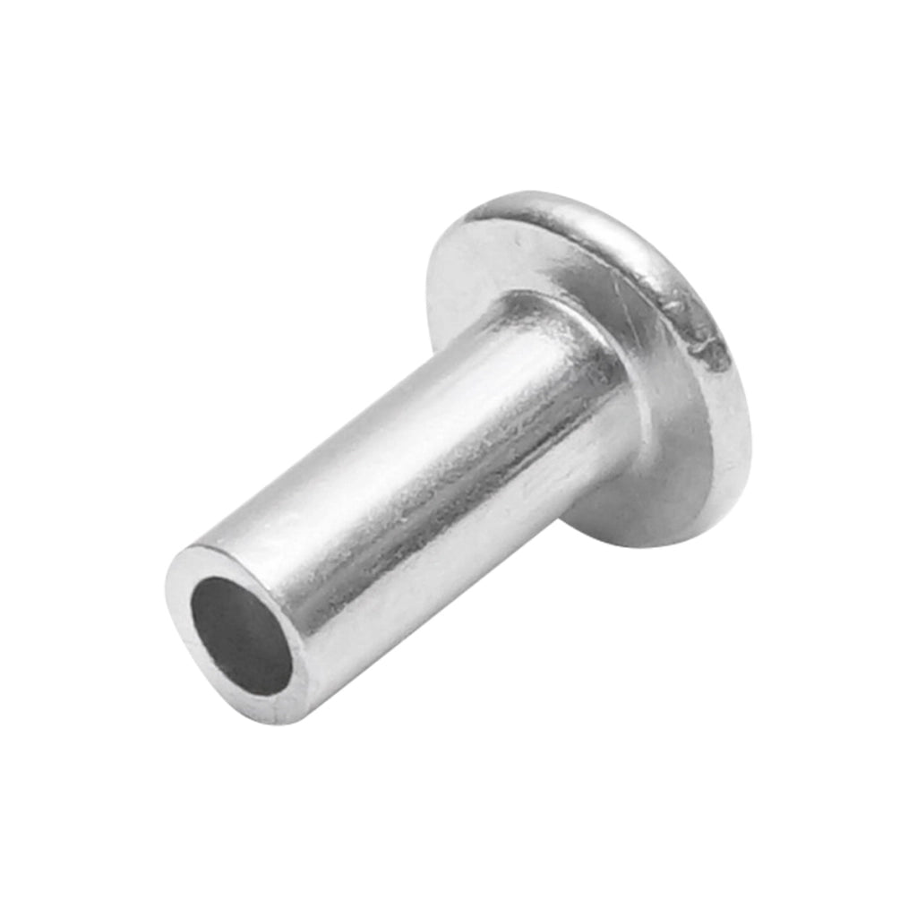 Rivetto cavo in alluminio 11x4, diametro testa 8mm